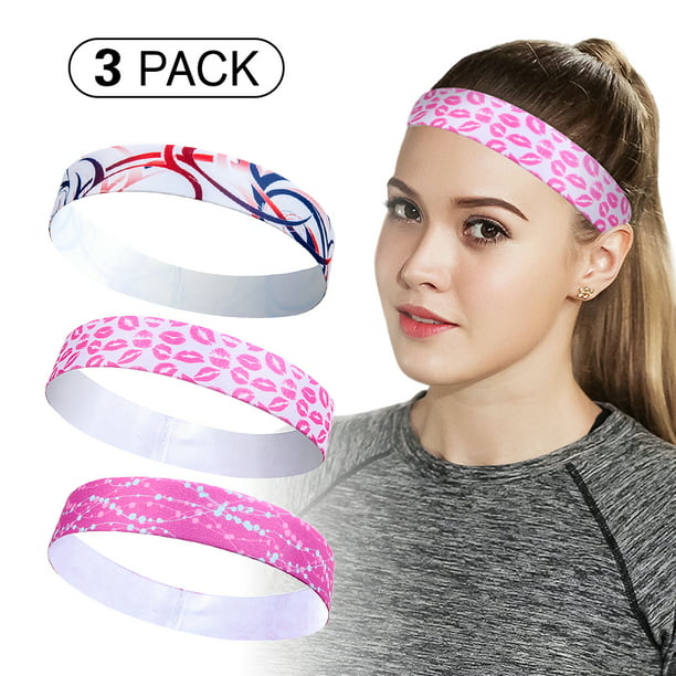 Details about   Fitness Elastic Headwrap Head Band Sport Hairbands Athletic Wear Yoga Headbands